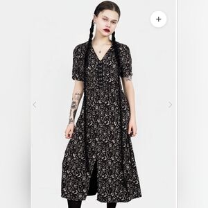 Disturbia Craft V-Neck Dress